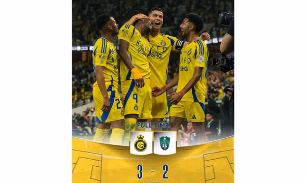 Al Nassr của Ronaldo thắng kịch tính dù chơi thiếu người cả hiệp 2