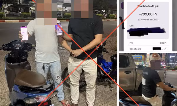 Dùng đồng Pi để giao dịch là vi phạm pháp luật