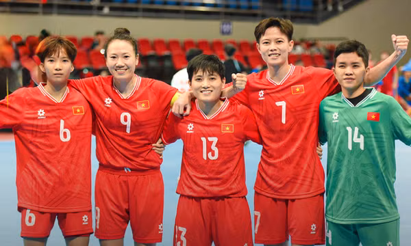 Tuyển futsal nữ Việt Nam bốc thăm thuận lợi cho giấc mơ World Cup
