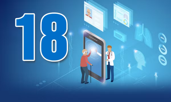 18 - là số cơ sở khám chữa bệnh trên địa bàn tỉnh đã ứng dụng thành công bệnh án điện tử