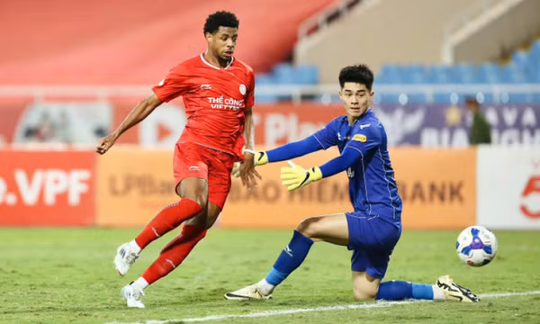 Thể Công hạ HAGL để tiếp tục đua vô địch V-League