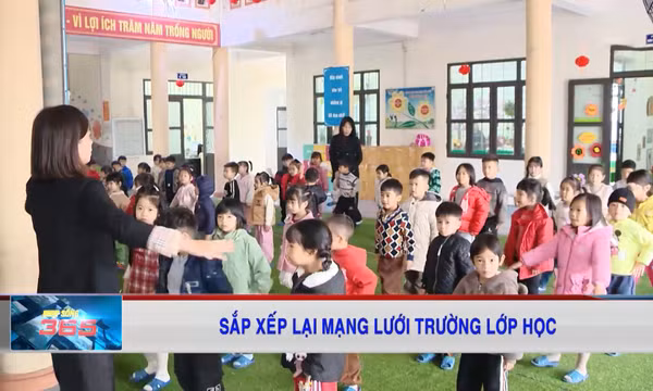 Sắp xếp lại mạng lưới trường lớp học