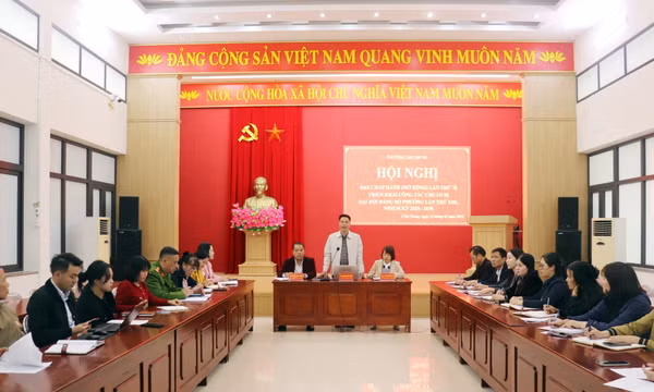 TP Cẩm Phả: Tích cực chuẩn bị đại hội đảng bộ