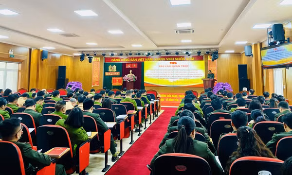 Công an tỉnh quán triệt, triển khai Nghị quyết số 57-NQ/TW của Bộ Chính trị 