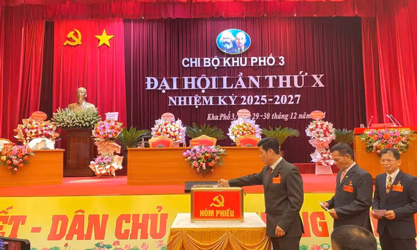 Đảm bảo tiến độ, chất lượng đại hội chi bộ nhiệm kỳ 2025-2027