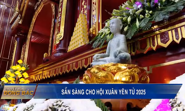 Sẵn sàng cho hội xuân Yên Tử 2025