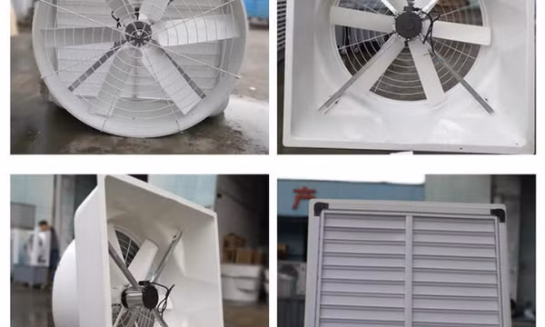 Quạt công nghiệp composite VTECFan - Giải pháp thông gió, làm mát toàn diện, giá tốt, ứng dụng đa năng