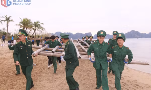 Phát huy sức trẻ biên phòng