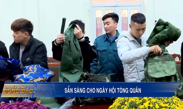 Sẵn sàng cho ngày hội tòng quân