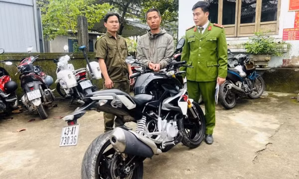 Đánh cắp ‘siêu’ mô tô BMW làm phương tiện đi ăn trộm