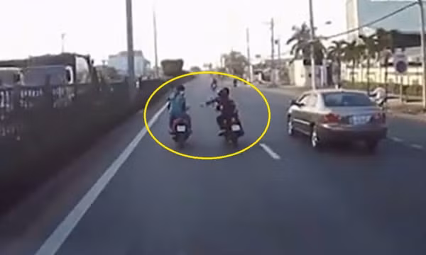 Truy xét nhóm thanh niên rượt đuổi chém nhau trên Quốc lộ 22