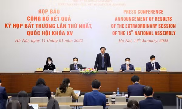 Kỳ họp bất thường của Quốc hội: Hoàn thành toàn bộ chương trình đề ra