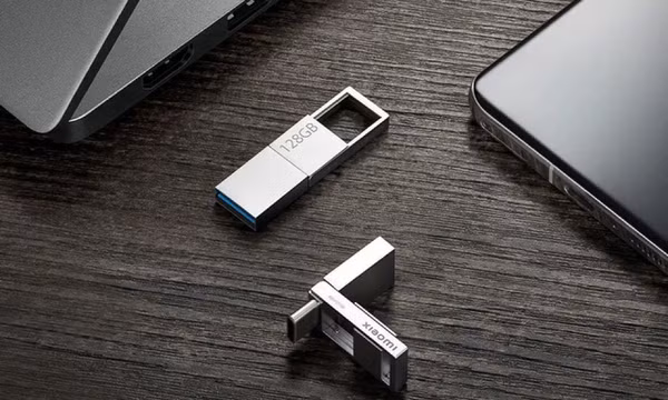 Xiaomi ra mắt USB giá 350K: Hai đầu A và C, tốc độ 150MB/s, bộ nhớ 64GB/128GB