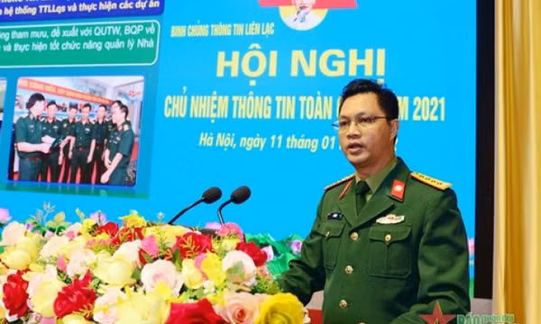 Bổ nhiệm Tư lệnh Bộ Tư lệnh Tác chiến không gian mạng-Bộ Quốc phòng