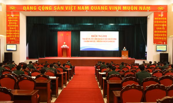 Bộ CHQS tỉnh Quảng Ninh triển khai nhiệm vụ công tác Đảng, công tác chính trị năm 2022
