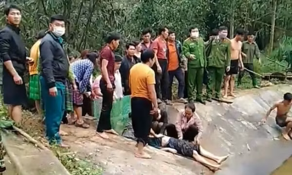 Hàng xóm lao xuống ao cứu 2 vợ chồng đuối nước bất thành, cả 3 thiệt mạng