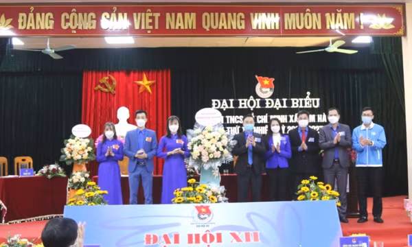 Đoàn Thanh niên xã Đầm Hà tổ chức Đại hội điểm cấp cơ sở khối xã, phường