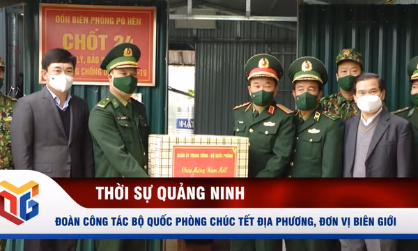 Đoàn công tác Bộ Quốc phòng thăm và chúc tết một số đơn vị, địa phương biên giới
