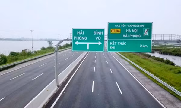 Cao tốc Hà Nội - Hải Phòng chỉ thu phí không dừng từ 5/5/2022