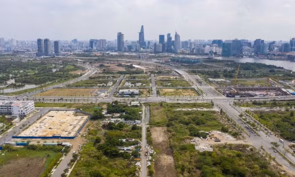 Tân Hoàng Minh xin bỏ cọc lô đất đấu giá ở Thủ Thiêm