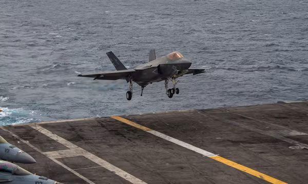 Mỹ xác nhận tiêm kích F-35 rơi xuống Biển Đông