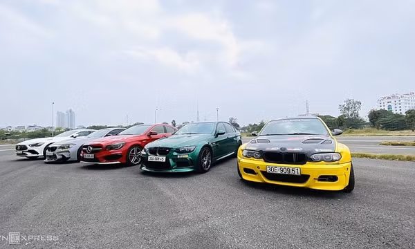 Đường đua F1 Mỹ Đình lần đầu được sử dụng