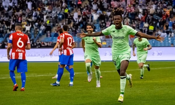 Atletico Madrid bị loại ở bán kết Siêu Cup Tây Ban Nha