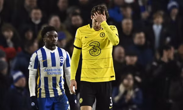 Chelsea lại chia điểm với Brighton