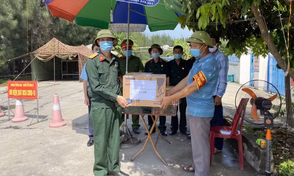 Hội CCB TP Uông Bí: Tham gia phòng, chống dịch hiệu quả