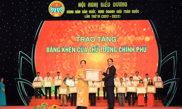 Quảng Ninh có một nông dân sản xuất kinh doanh giỏi được nhận bằng khen của Thủ tướng