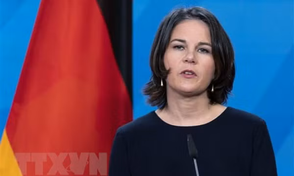 Ngoại trưởng Đức Annalena Baerbock bất ngờ có chuyến thăm Ukraine