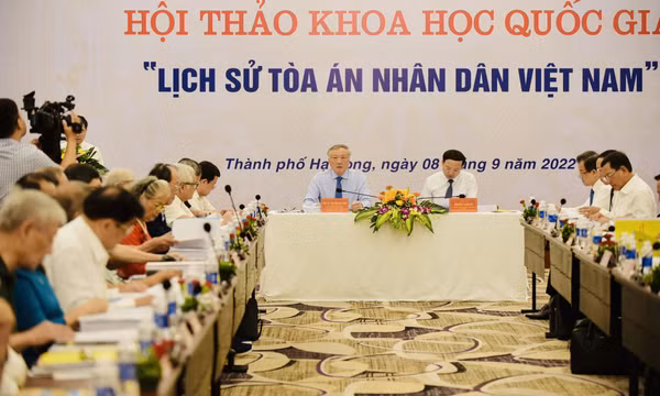Hội thảo khoa học quốc gia “Lịch sử tòa án nhân dân Việt Nam”