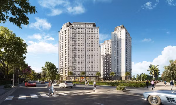 Vị trí đắt giá của bộ đôi toà tháp Bada Tower, San Tower