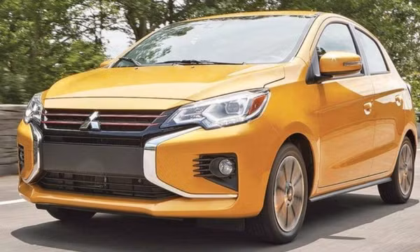 Mitsubishi Mirage 2023 không còn dùng hộp số sàn có giá 373 triệu đồng 
