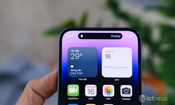 Dynamic Island có thể là điểm yếu vật lý của iPhone 14