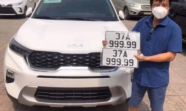 Không được chuyển nhượng, cho tặng, thừa kế biển số trúng đấu giá