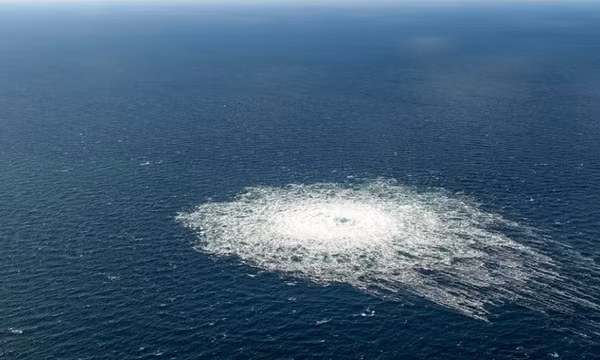 Xuất hiện các vụ nổ mạnh dưới nước tại khu vực rò rỉ đường ống Nord Stream