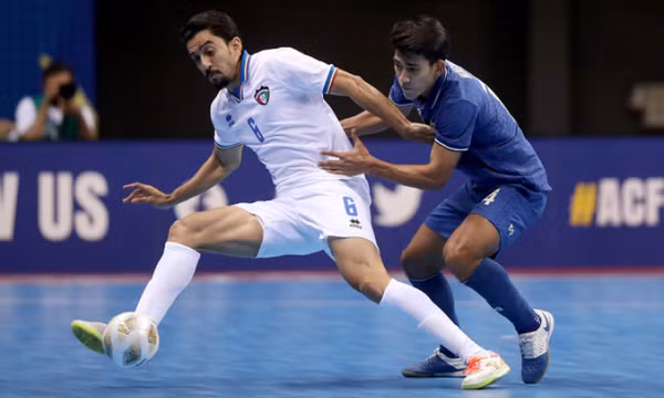Thái Lan bị cầm chân ở giải futsal châu Á