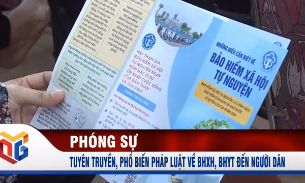 Tuyên truyền, phổ biến pháp luật về BHXH, BHYT đến người dân