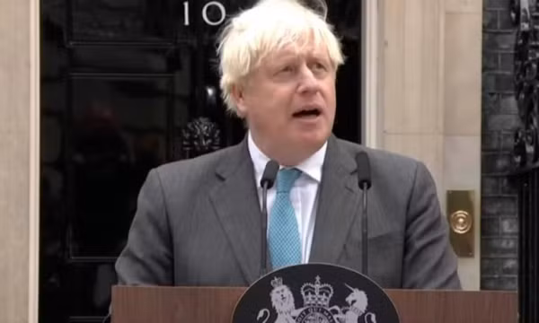 Thủ tướng Anh Boris Johnson nói gì trước khi rời văn phòng