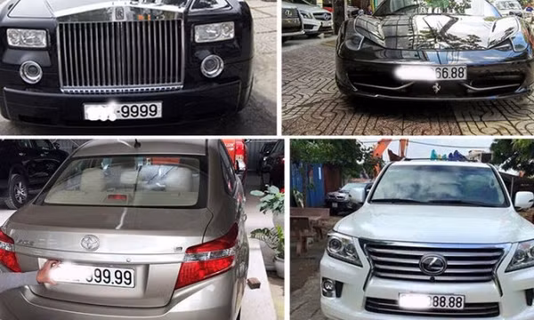 Trình Quốc hội xem xét việc thí điểm đấu giá biển số ô tô ở kỳ họp sắp tới