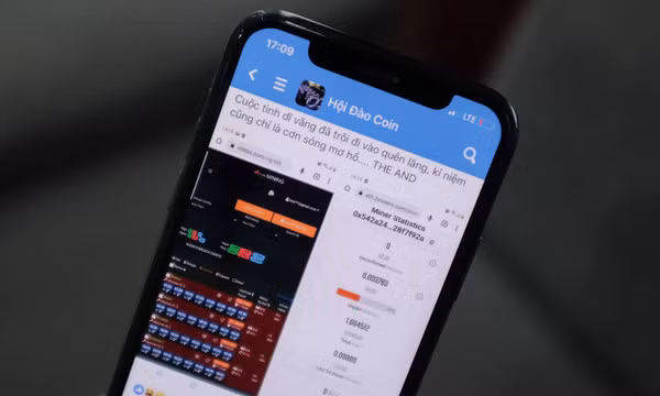 Thợ đào Ethereum suy sụp