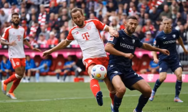 Kane ghi hat-trick trong trận thắng của Bayern