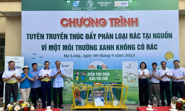 Tuyên truyền thúc đẩy phân loại rác tại nguồn, vì một môi trường xanh không có rác