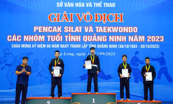 Bế mạc Giải Vô địch các lứa tuổi Pencak Silat - Taekwondo tỉnh 2023