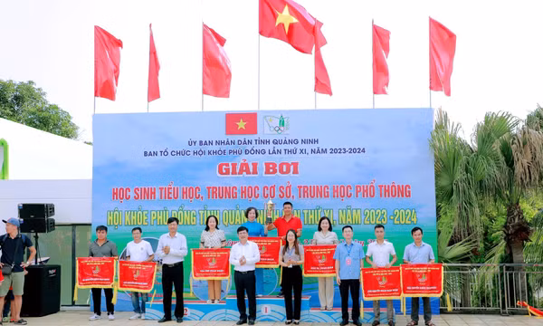TP Hạ Long giành giải Nhất toàn đoàn giải bơi Hội khỏe Phù Đổng lần thứ XI
