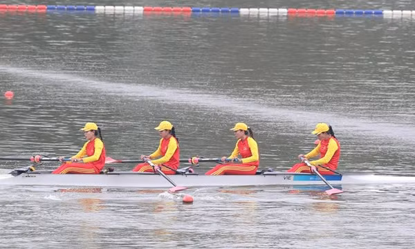 Đua thuyền mang về tấm huy chương đầu tiên cho thể thao Việt Nam tại ASIAD 19