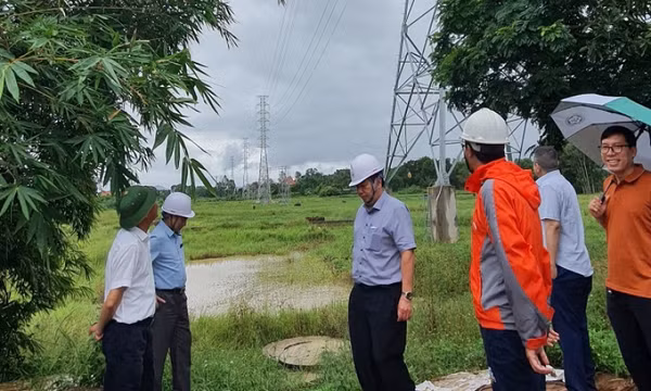 Phấn đấu đưa đường dây 110kV cấp điện cho trạm biến áp 110kV Amata 1 vào vận hành trong tháng 9/2023