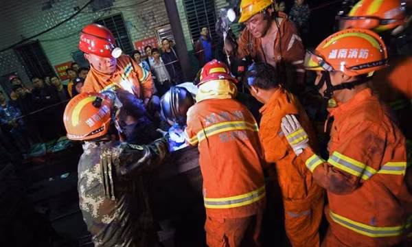 Thiệt hại nặng nề trong vụ cháy mỏ than ở Trung Quốc