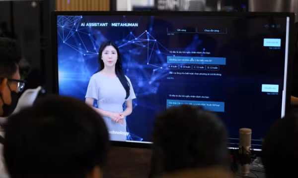 Trải nghiệm MC AI nói tiếng Việt tại AI4VN 2023